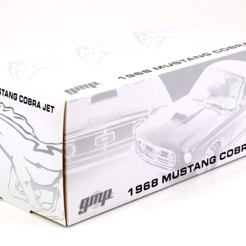 1:24 GMP 1968 Ford Mustang Cobra JET black/ red G2403203