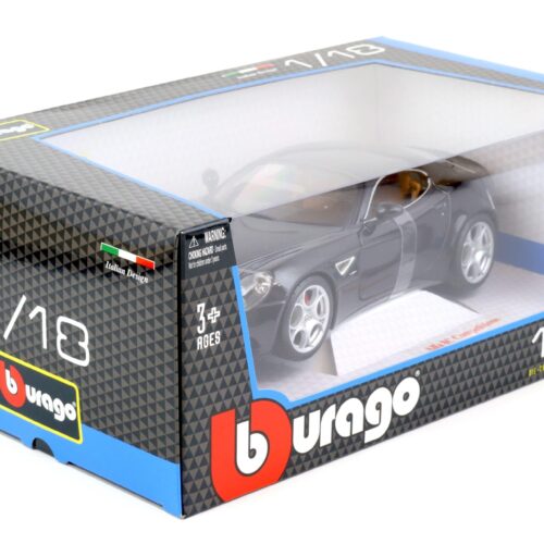 1:18 Bburago Alfa Romeo 8C Competizione black metallic