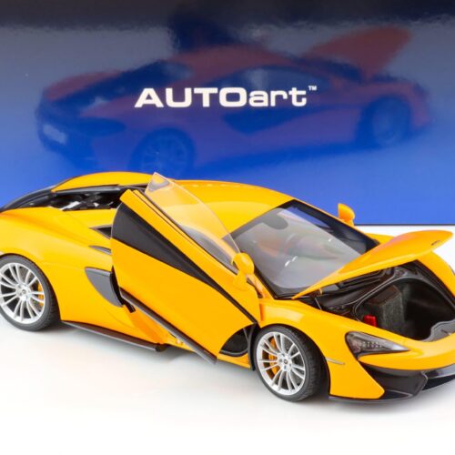 1:18 AUTOart McLaren 570S Coupe 2016 McLAREN orange/ silver wheels 76044