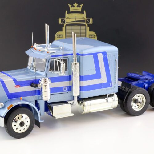 1:18 Road Kings LKW Peterbilt 359 SZM 1967 light blue metallic/ blue/ silver