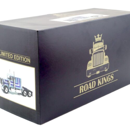 1:18 Road Kings LKW Peterbilt 359 SZM 1967 light blue metallic/ blue/ silver