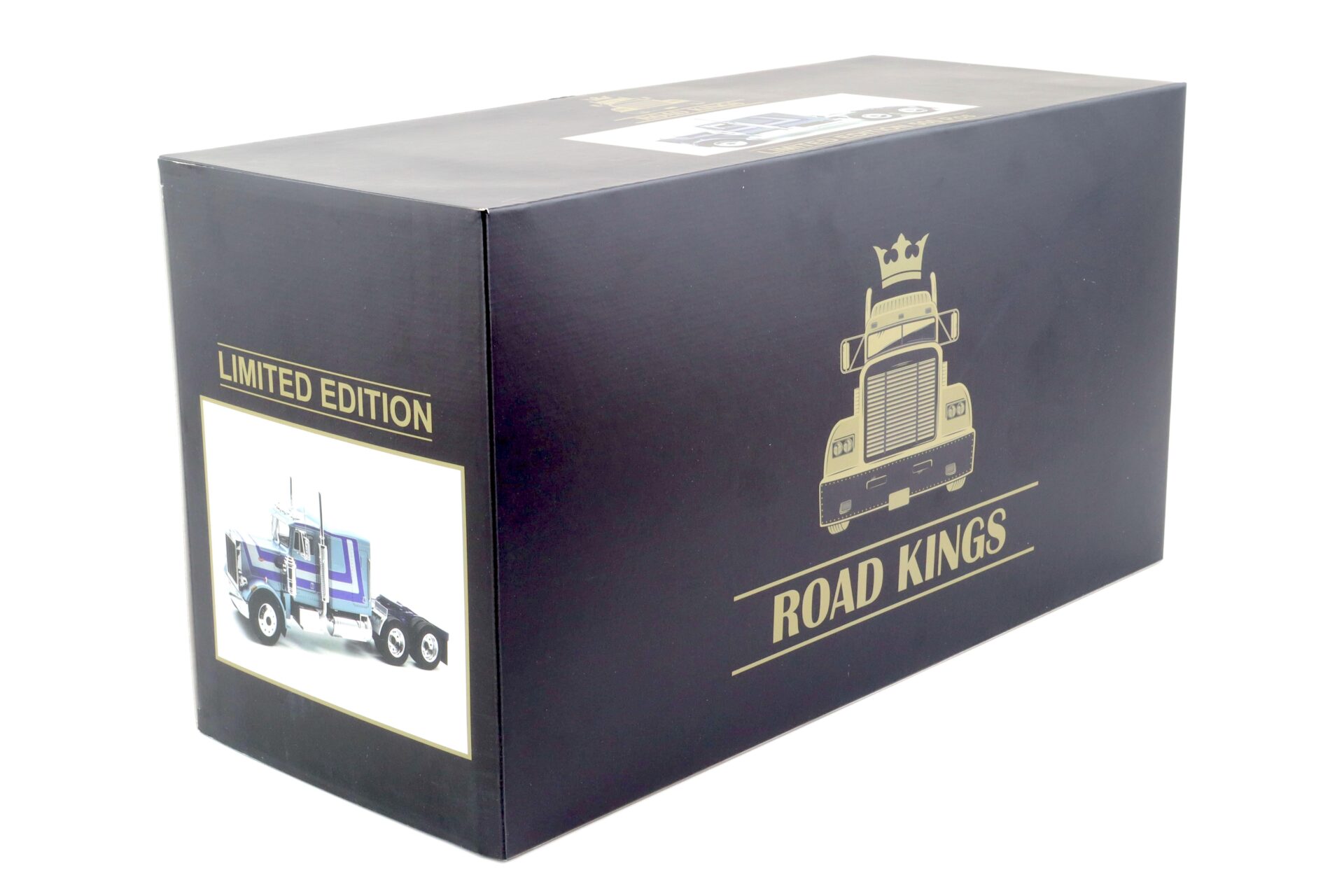 1:18 Road Kings LKW Peterbilt 359 SZM 1967 light blue metallic/ blue/ silver