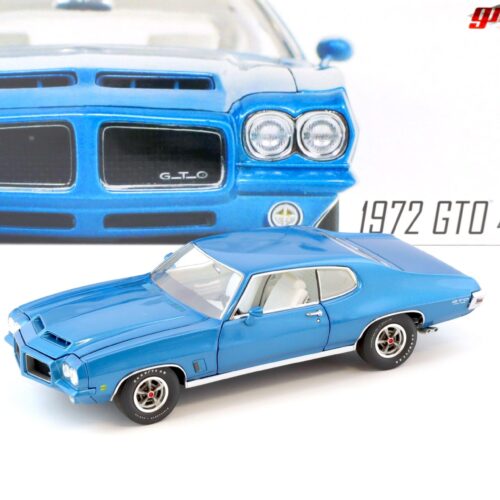 1:24 GMP 1972 Pontiac GTO 455 Coupe blue metallic G2401203