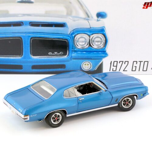 1:24 GMP 1972 Pontiac GTO 455 Coupe blue metallic G2401203