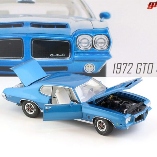 1:24 GMP 1972 Pontiac GTO 455 Coupe blue metallic G2401203