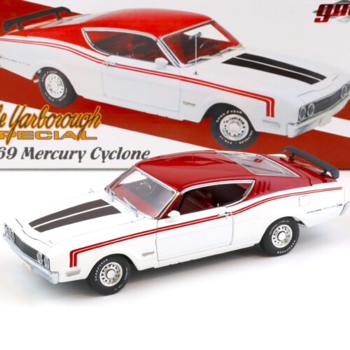 1:24 GMP 1969 Mercury Cyclone Coupe Cale Yarborough Special white/ red