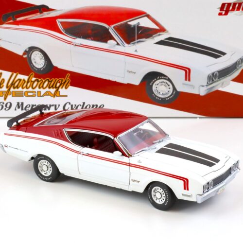 1:24 GMP 1969 Mercury Cyclone Coupe Cale Yarborough Special white/ red