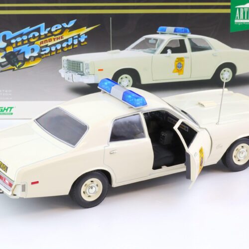 1:18 Greenlight 1975 Plymouth Fury Mississippi Highway Patrol SMOKEY & BANDIT - Image 4