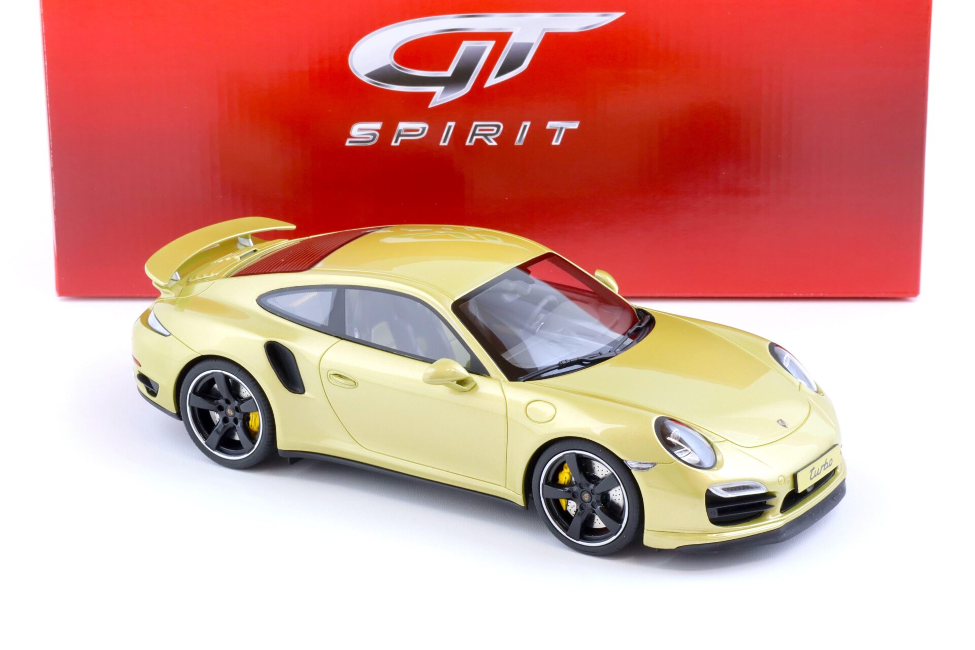 1:18 GT Spirit GT041 Porsche 911 (991) Turbo Coupe gold metallic