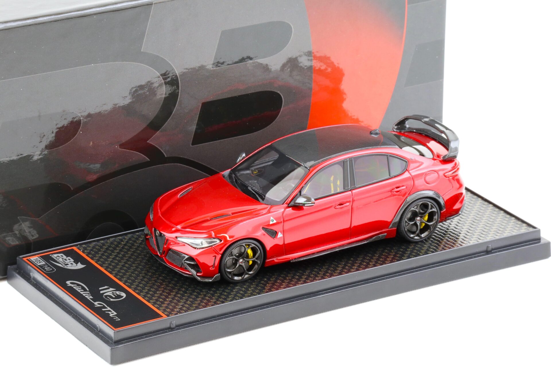 1:43 BBR Alfa Romeo Giulia GTAm Rosso GTA red - Limited 140 pcs.
