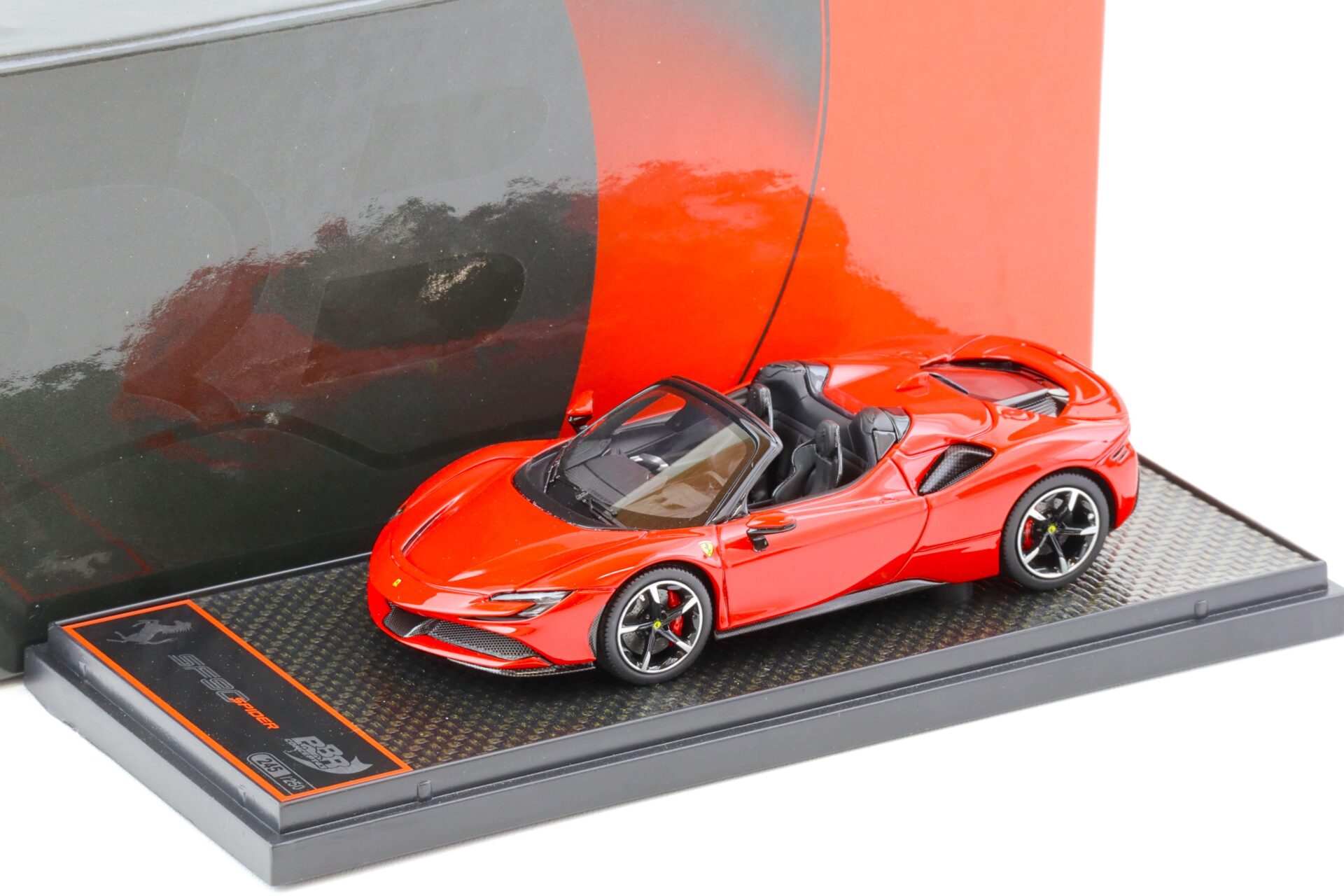 ID 71291 orig.jpg 1:43 BBR Ferrari SF90 Spider Rosso Corsa 322 red - Limited 250 pcs.