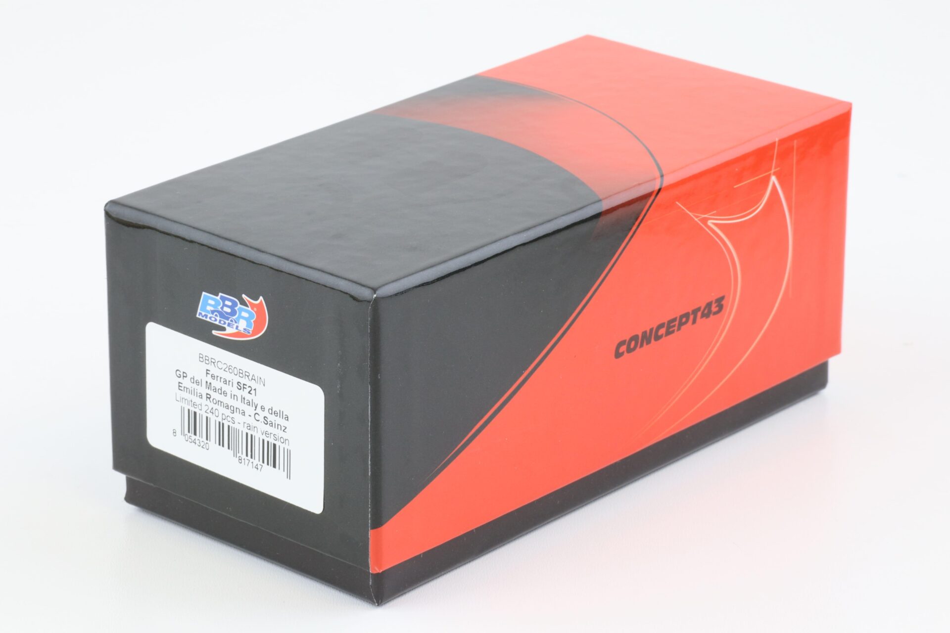 1:43 BBR Ferrari SF21 GP della Emilia Romagna 2021 C.Sainz Rain Version - Limited 240 pcs.