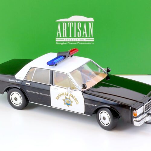 1:18 Greenlight 1989 Chevrolet Caprice California Highway Patrol black/ white