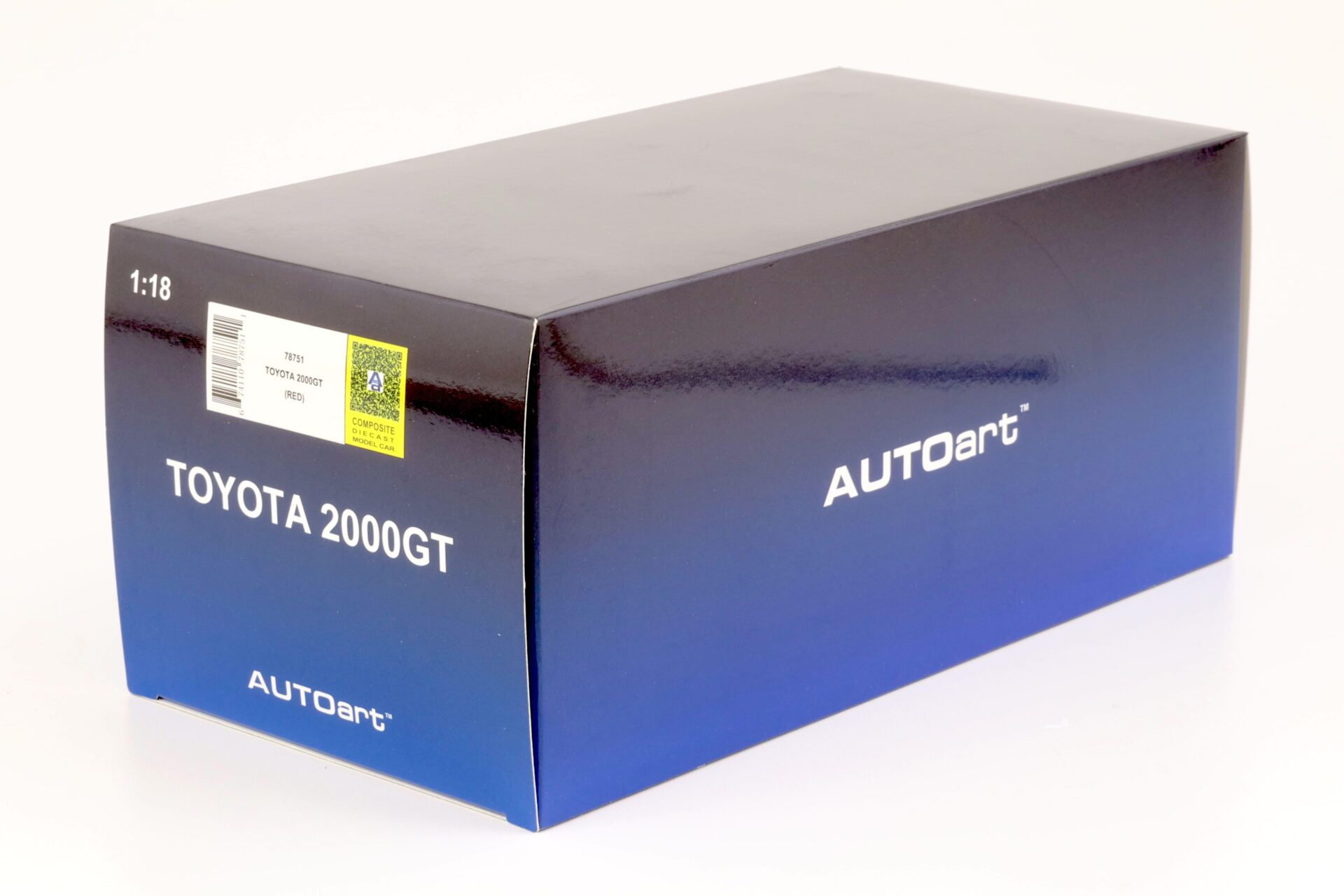 1:18 AUTOart 1965 Toyota 2000GT Coupe red 78751