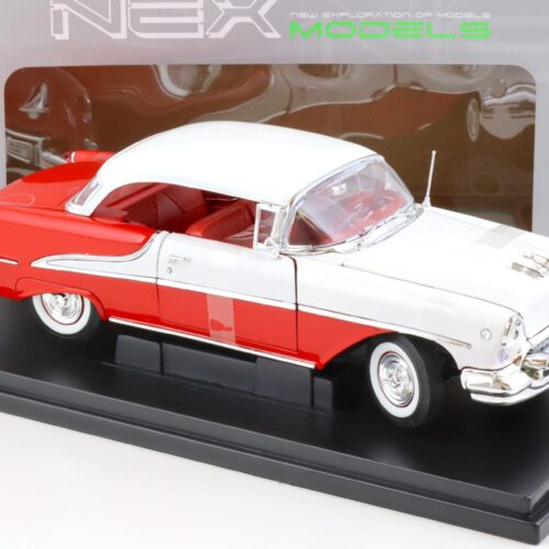 1:18 Welly 1955 Oldsmobile Super 88 Convertible red/ white