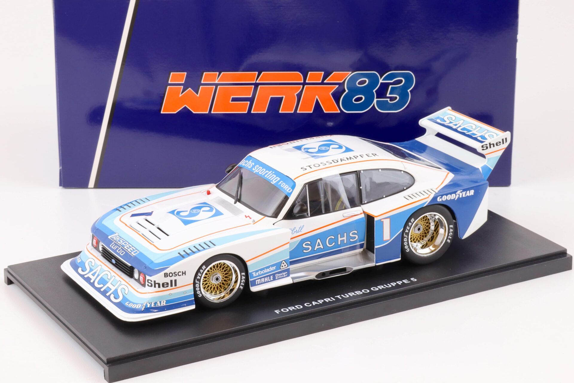 1:18 WERK83 Ford Capri Turbo Gr.5 #1 DRM 1979 SACHS Harald ERTL