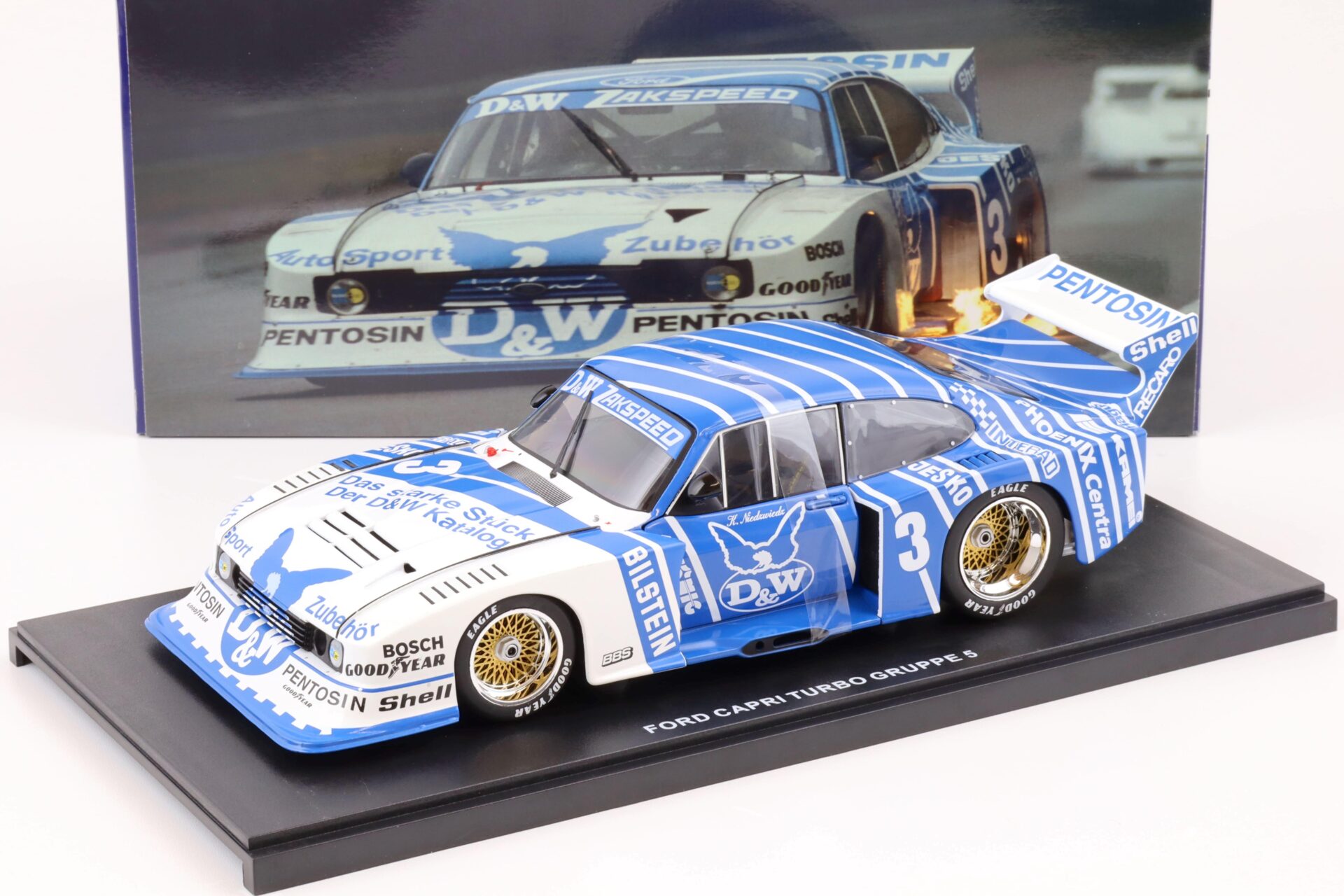 ID 71600 orig.jpg 1:18 WERK83 Ford Capri Turbo Gr.5 #3 DRM 1982 D&W Klaus Niedzwiedz