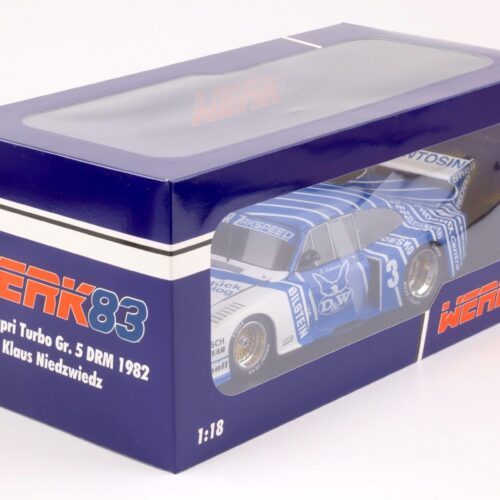 1:18 WERK83 Ford Capri Turbo Gr.5 #3 DRM 1982 D&W Klaus Niedzwiedz