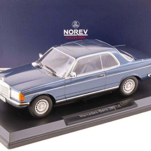 1:18 Norev Mercedes 280 CE Coupe 1980 blue metallic 183589 - Image 1