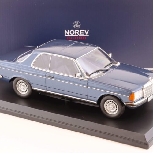 1:18 Norev Mercedes 280 CE Coupe 1980 blue metallic 183589 - Image 2