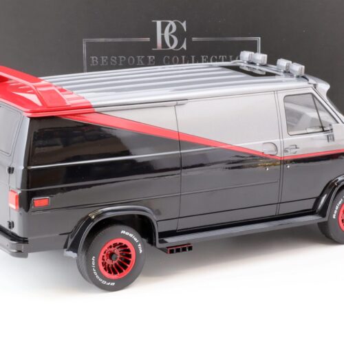 1:12 Greenlight 1983 GMC Vandura Van THE A-TEAM black/ grey - Image 3