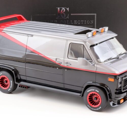 1:12 Greenlight 1983 GMC Vandura Van THE A-TEAM black/ grey - Image 2