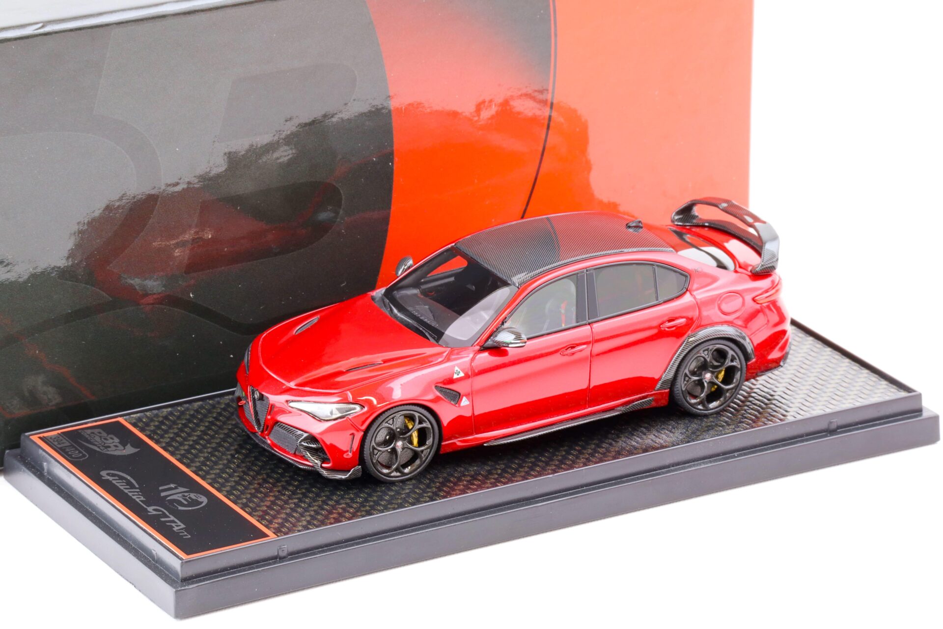 1:43 BBR Alfa Romeo Giulia GTAm Rosso GTA red - Limited 400 pcs.
