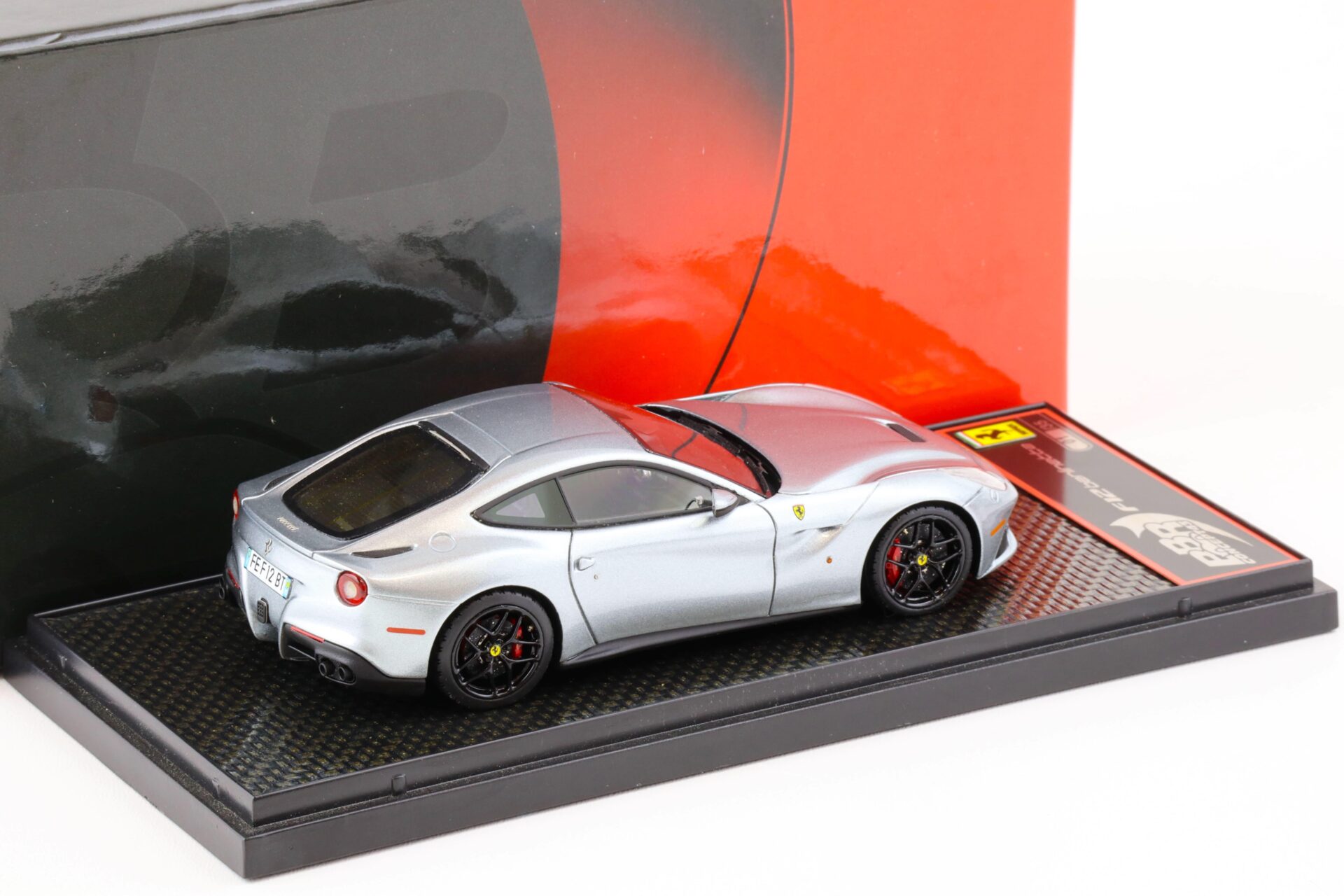1:43 BBR Ferrari F12 Berlinetta Grigio Titans Gloss - Limited 35 pcs.