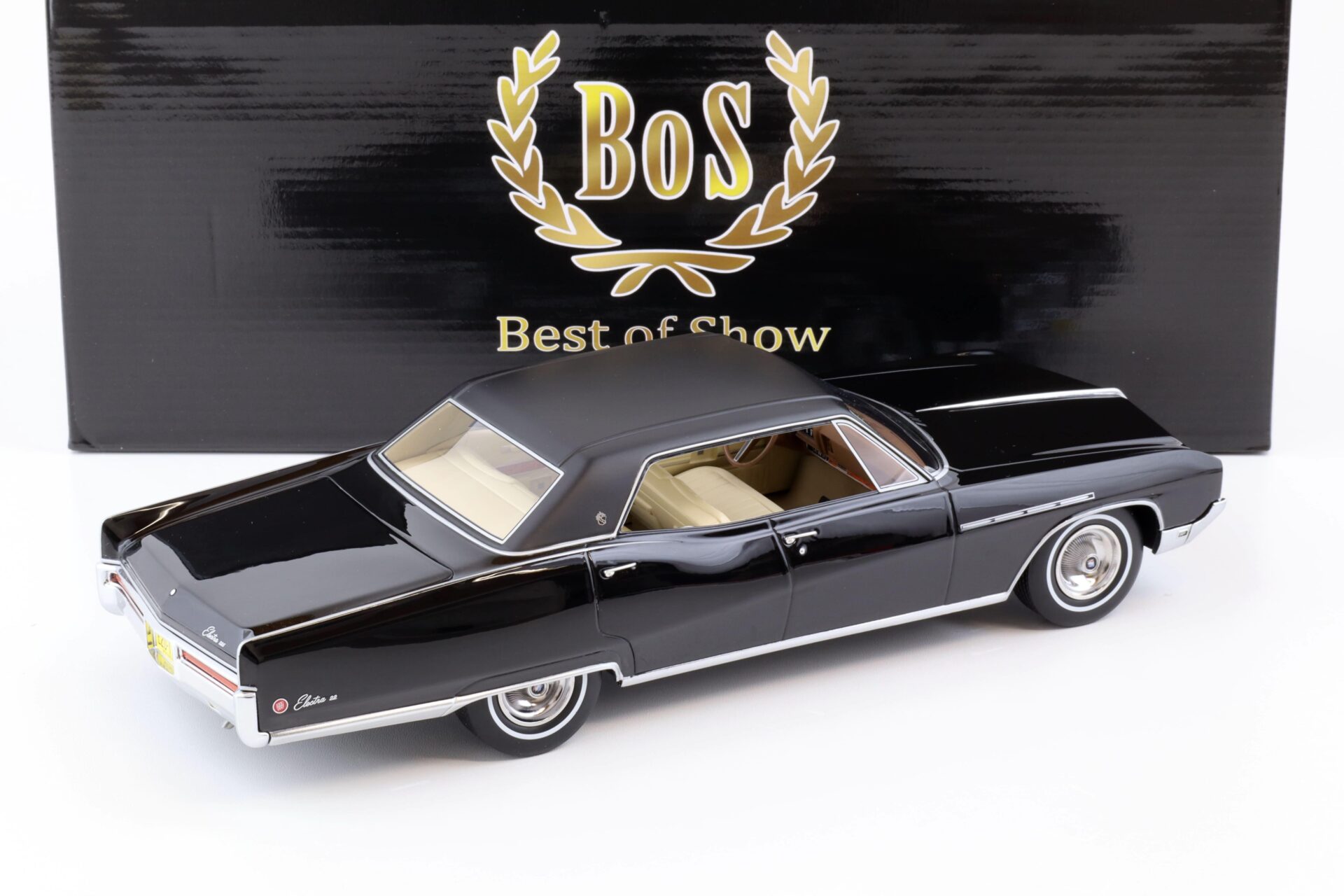 1:18 BOS-Models Buick Electra 225 4-door Hardtop 1968 black BOS175