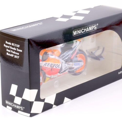 1:12 Minichamps Honda RC213V Repsol Honda Team Dani Pedrosa MotoGP 2017