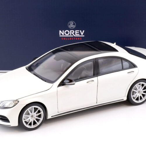 1:18 Norev Mercedes S-Klasse AMG-Line 2018 white metallic