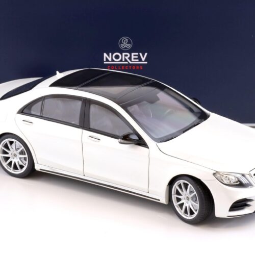 1:18 Norev Mercedes S-Klasse AMG-Line 2018 white metallic