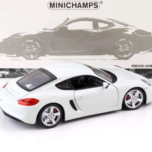 1:18 Minichamps Porsche Cayman S white 2012