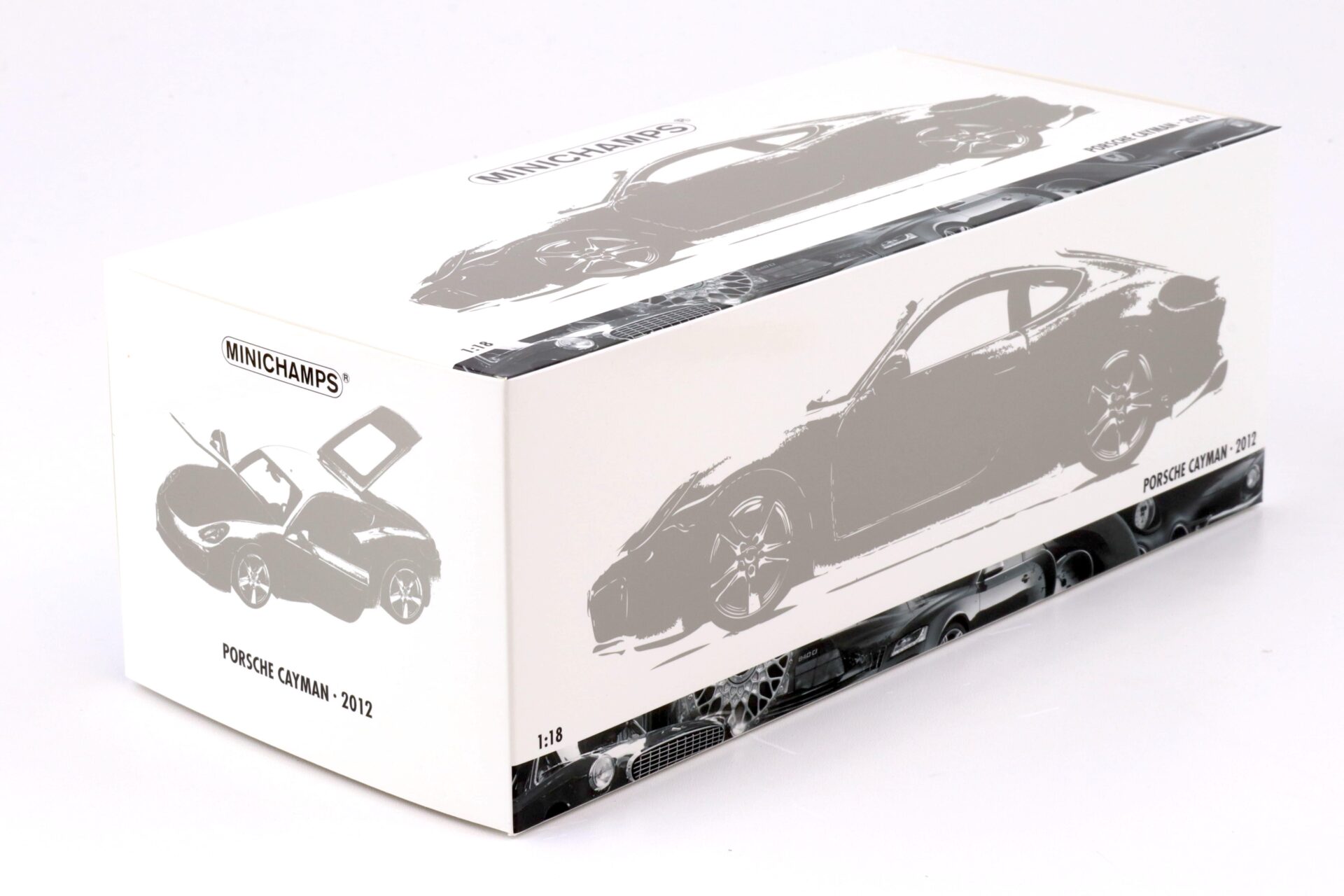 1:18 Minichamps Porsche Cayman S white 2012