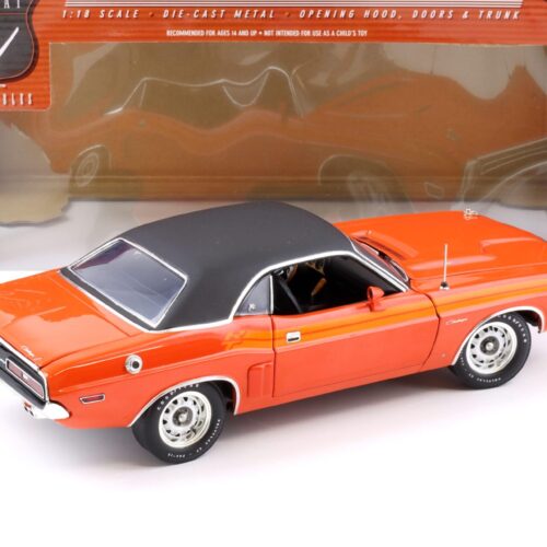1:18 Highway61 Dodge Challenger R/T Coupe 1971 Hemi orange 50691 - Image 3