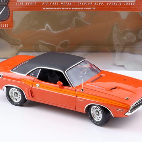 1:18 Highway61 Dodge Challenger R/T Coupe 1971 Hemi orange 50691 - Image 2