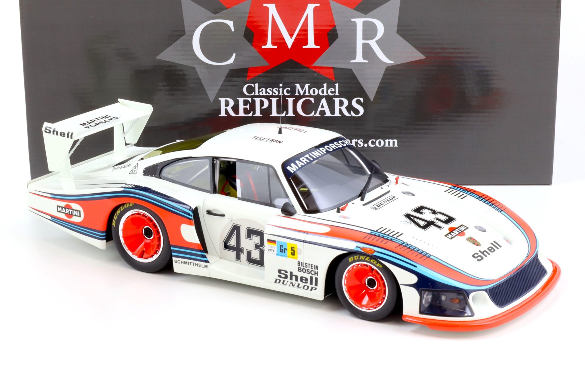 1:12 CMR Porsche 935/78 Martini Racing #43 Le Mans 1978 Moby Dick