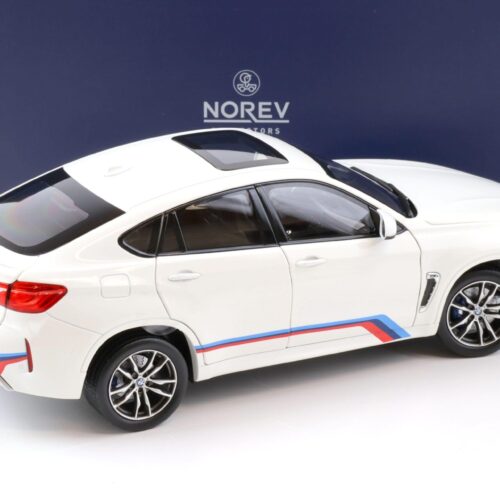 1:18 Norev BMW X6M (F86) 2015 white - Limited 200 pcs.