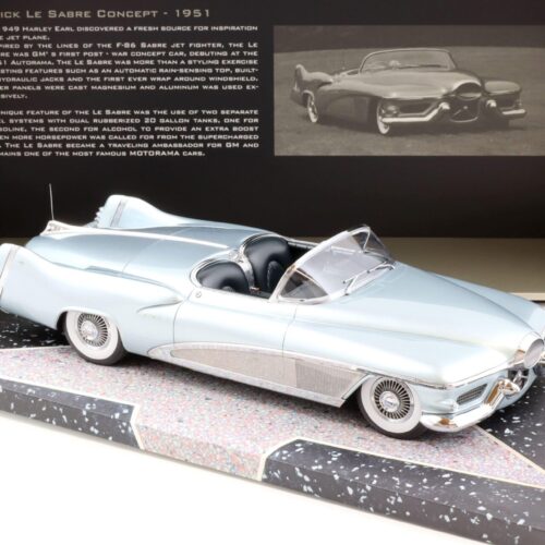 1:18 Minichamps Buick Le Sabre Concept Car 1951 blue metallic - Image 2
