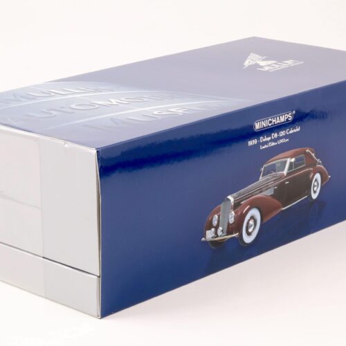 1:18 Minichamps 1939 Delage D8-120 Cabriolet red Mullin Museum Collection