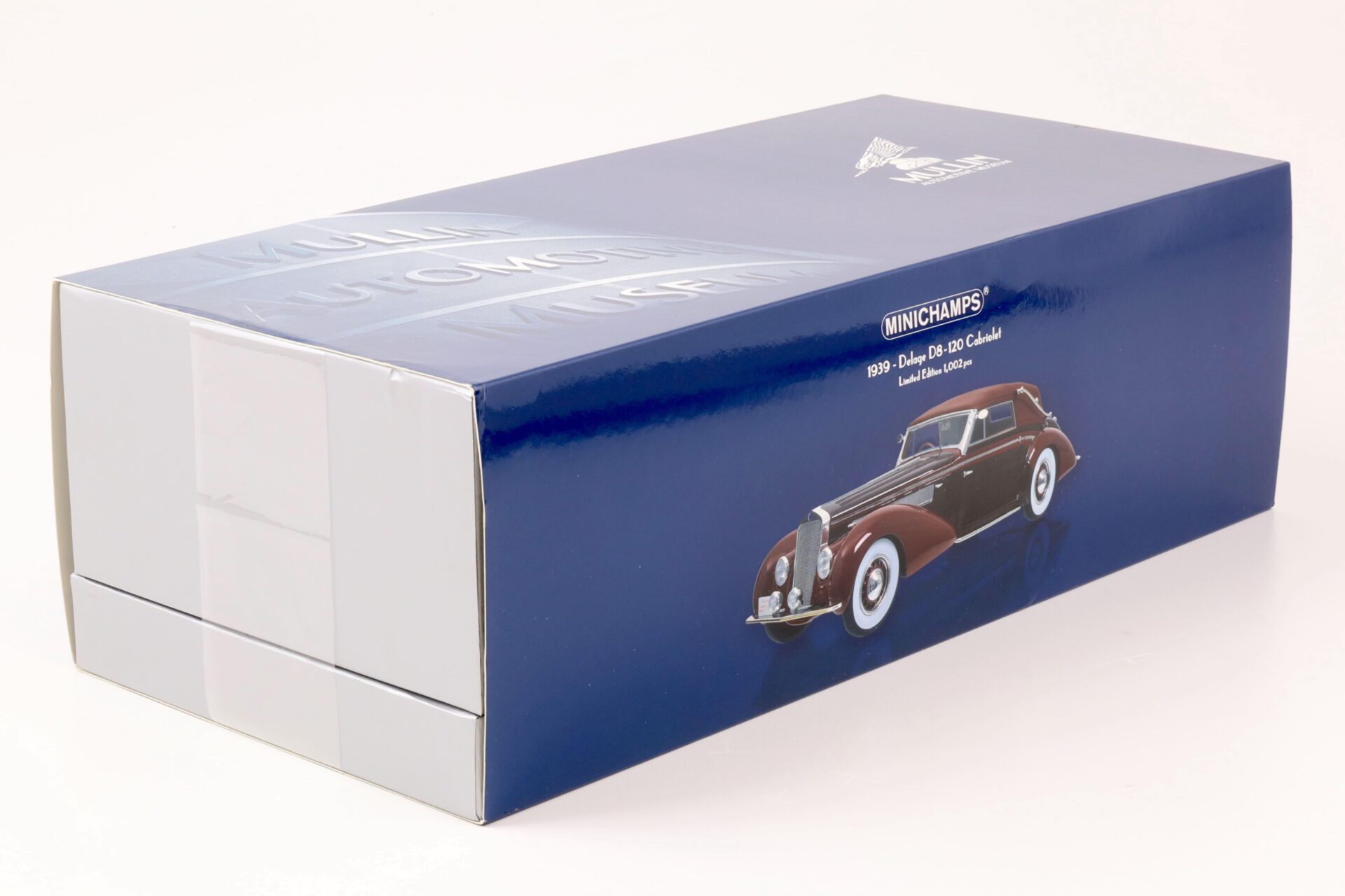 1:18 Minichamps 1939 Delage D8-120 Cabriolet red Mullin Museum Collection