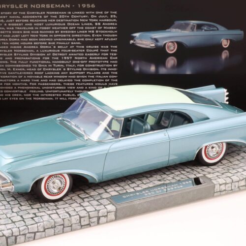 1:18 Minichamps 1956 Chrysler Norseman blue metallic First Class Collection
