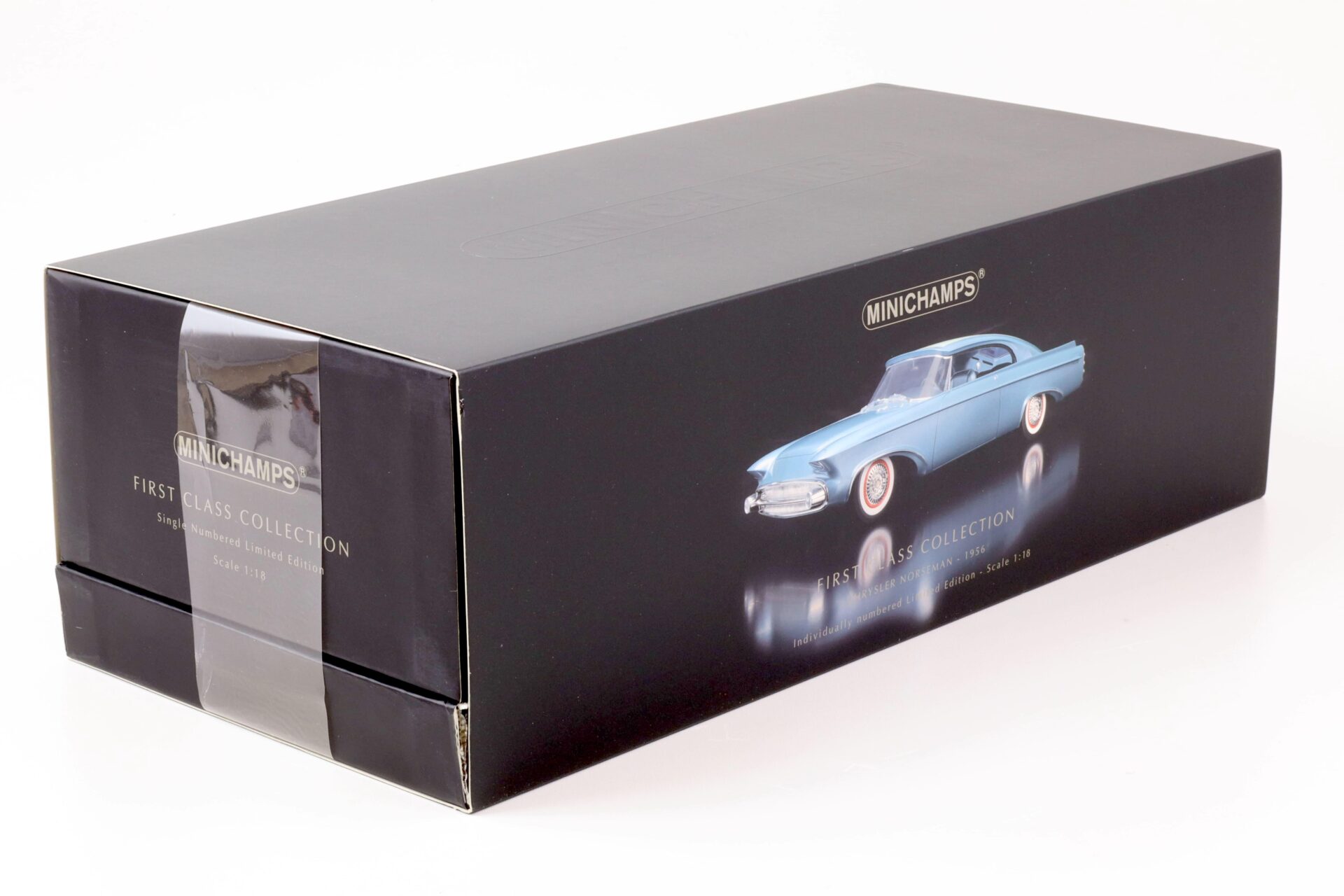 1:18 Minichamps 1956 Chrysler Norseman blue metallic First Class Collection
