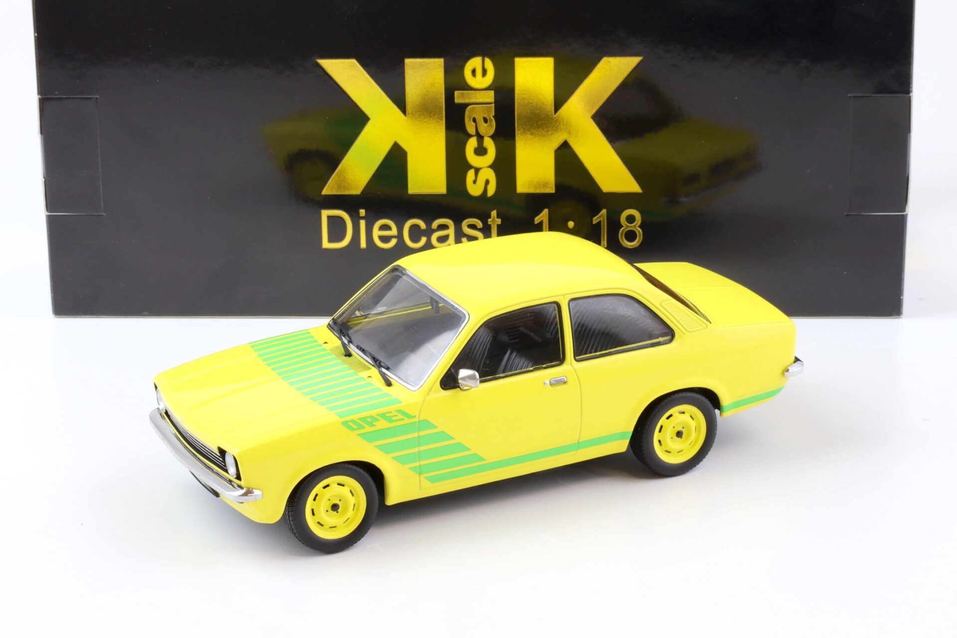 ID 72394 orig.jpg 1:18 KK-Scale Opel Kadett C Swinger 1975 yellow/ green