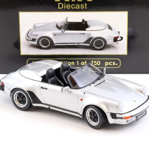 1:18 KK-Scale Porsche 911 Speedster 1989 silver