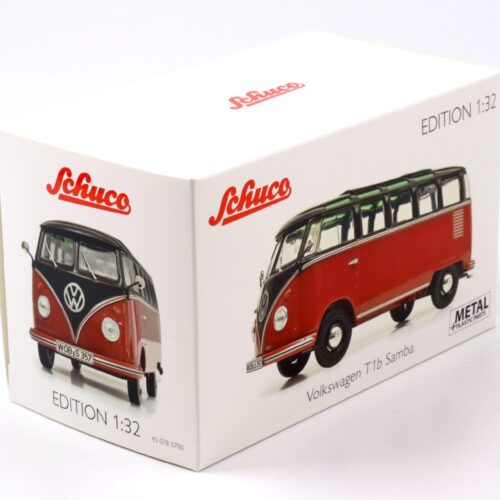 1:32 Schuco Edition VW T1b Samba black-brown/ dark red
