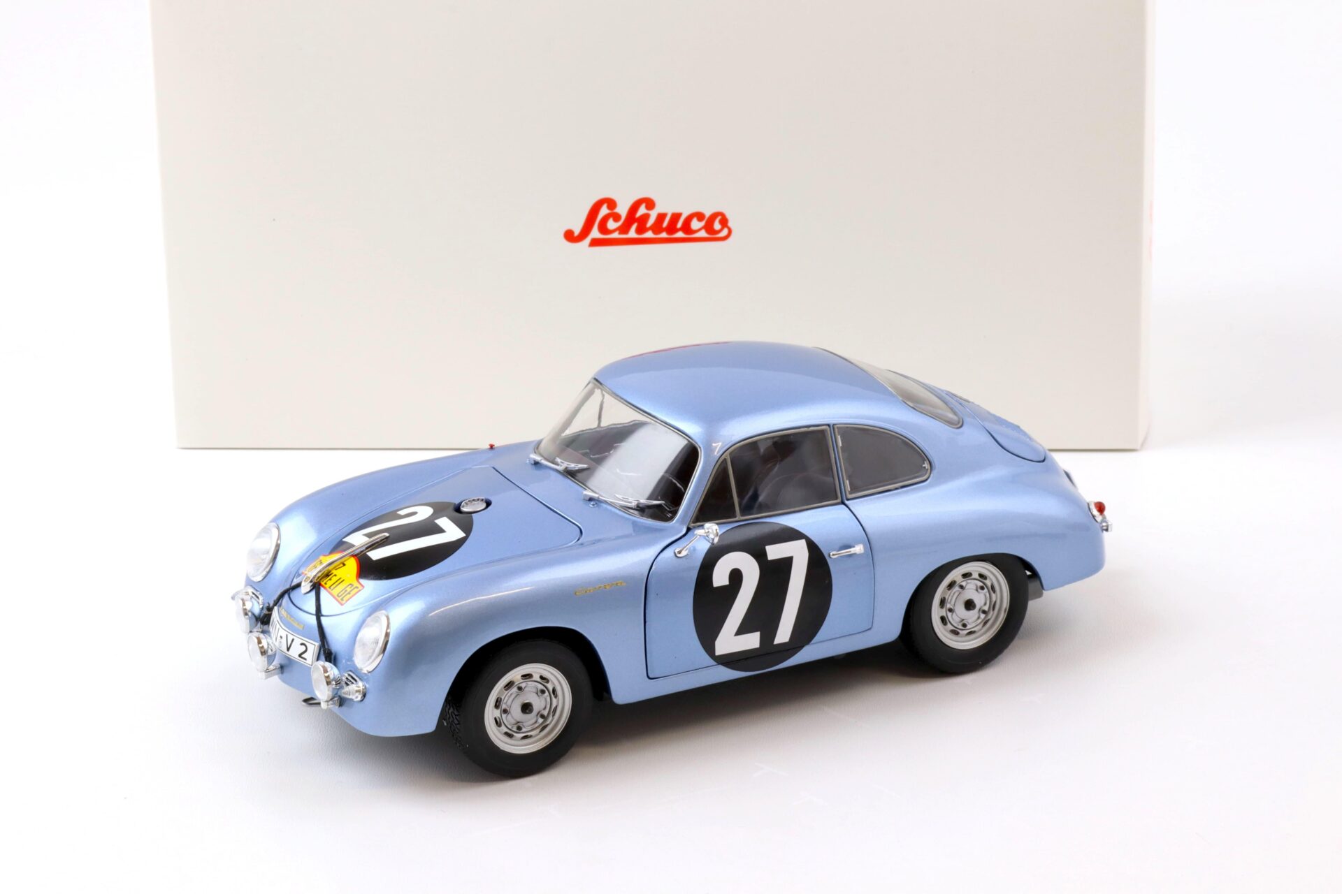 ID 72491 orig.jpg 1:18 Schuco Porsche 356 A Carrera Coupe #27 Sieger Lüttich-Rom-Lüttich 1960