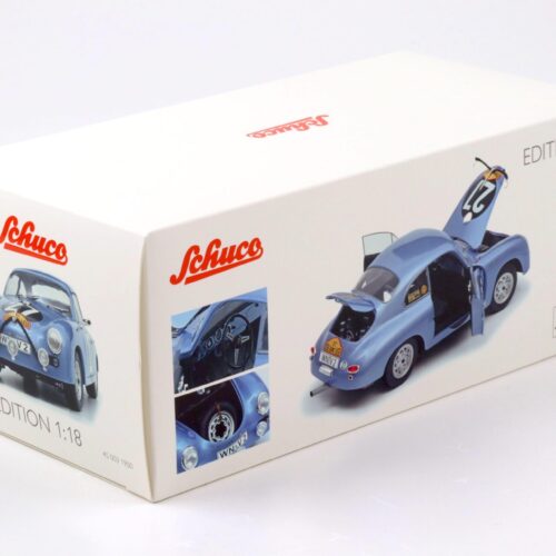 1:18 Schuco Porsche 356 A Carrera Coupe #27 Sieger Lüttich-Rom-Lüttich 1960