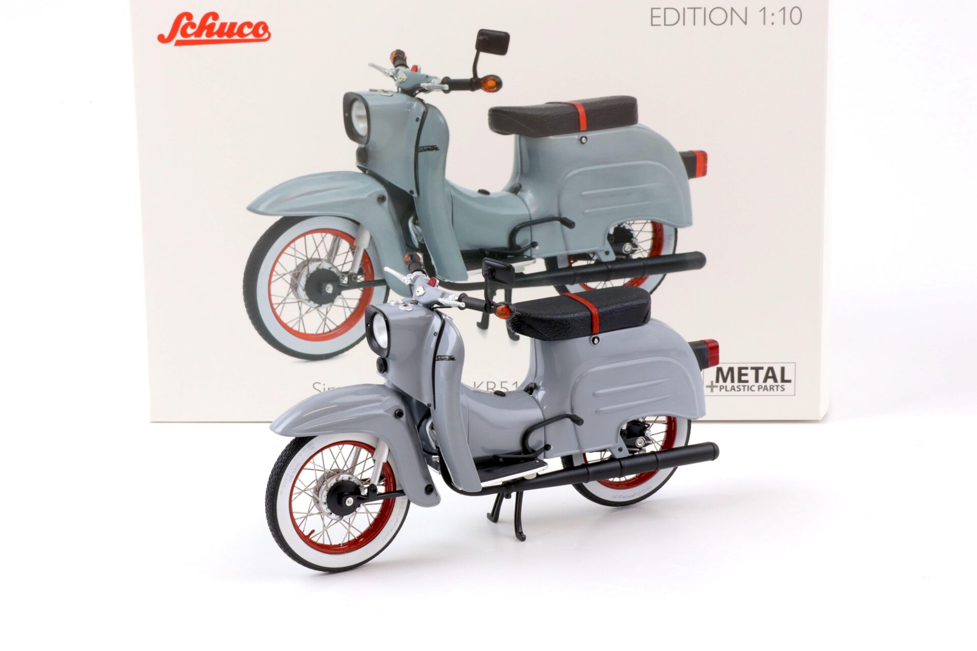 ID 72500 orig.jpg 1:10 Schuco Simson Schwalbe KR51/1 Custom III grey