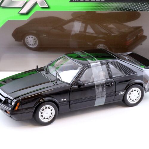 1:18 Welly NEX 1986 Ford Mustang GT 5.0 Coupe black